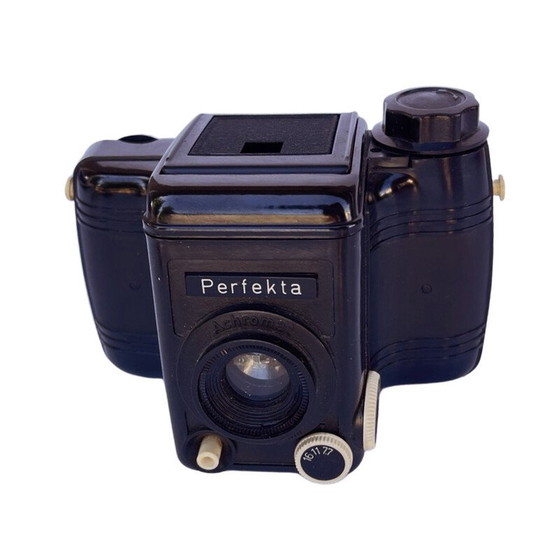 Image 1 of Appareil photo vintage "Perfekta Aeromat" pour Veb Rheinmatall, Allemagne 1950
