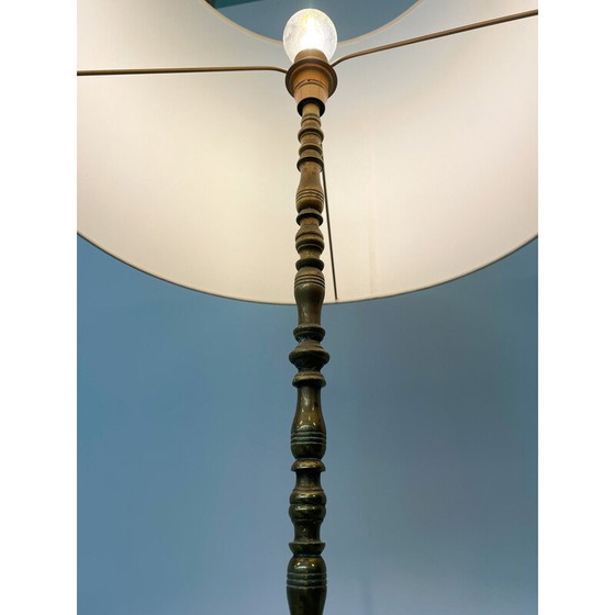 Image 1 of Lampadaire vintage en laiton, 1940