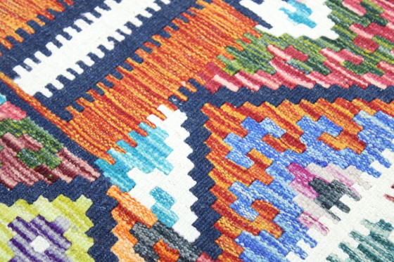 Image 1 of Original Old Style Kelim Afghan 247 X 176 Cm Top condition