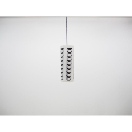 Image 1 of Lustre en verre vintage Napako, 1960