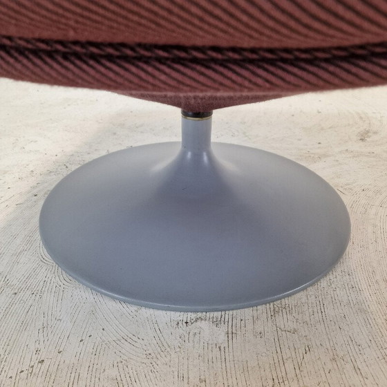 Image 1 of Fauteuil vintage 975 en bois et laine par Geoffrey Harcourt pour Artifort, 1970