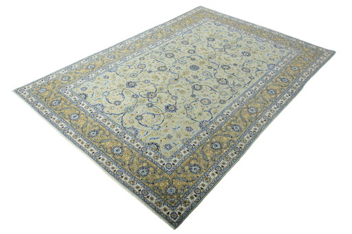  Tapis d'Orient Keshan liège noué à la main - 355 X 234 cm