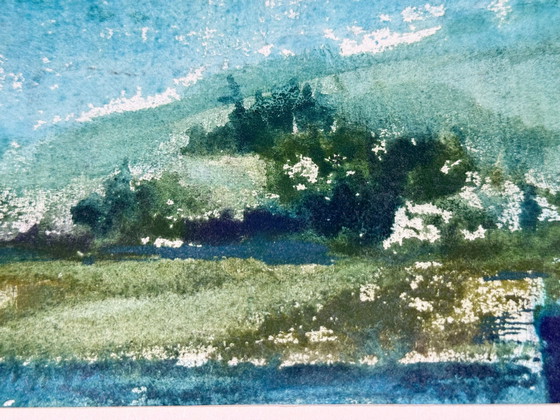 Image 1 of Paysage (1973) - Eugène Eechaut (1928-2019)