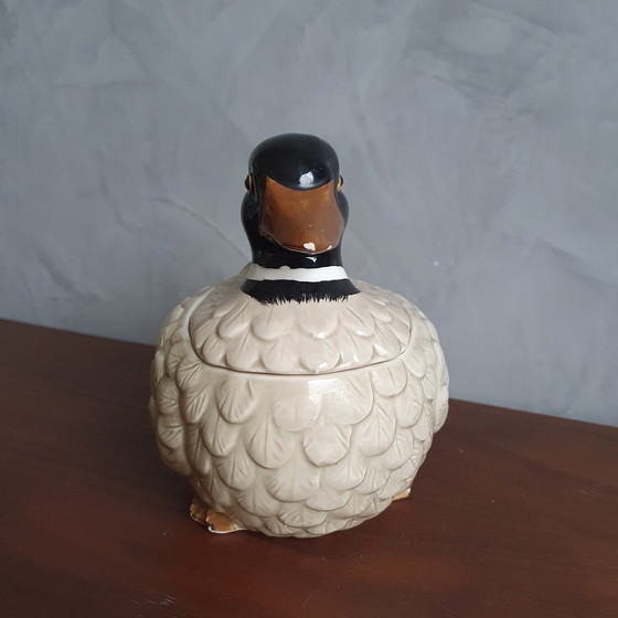 Image 1 of Biscuit Jar Duck des années 70