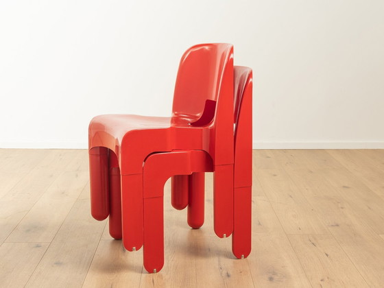 Image 1 of  4867 Set de chaises, Joe Colombo For Kartell