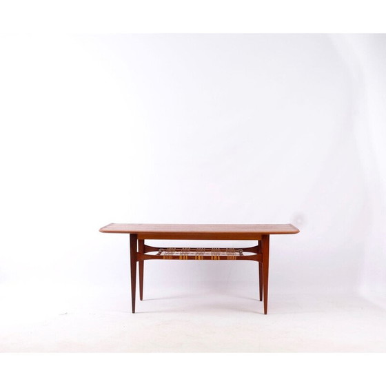 Image 1 of Table basse vintage en bois de teck, Danemark 1960