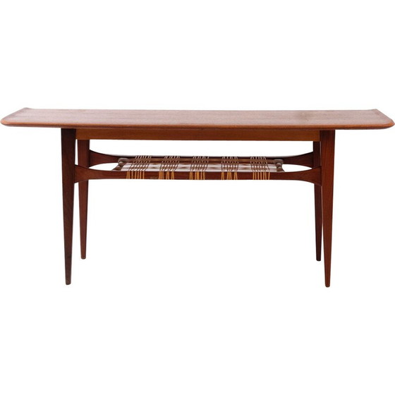 Image 1 of Table basse vintage en bois de teck, Danemark 1960