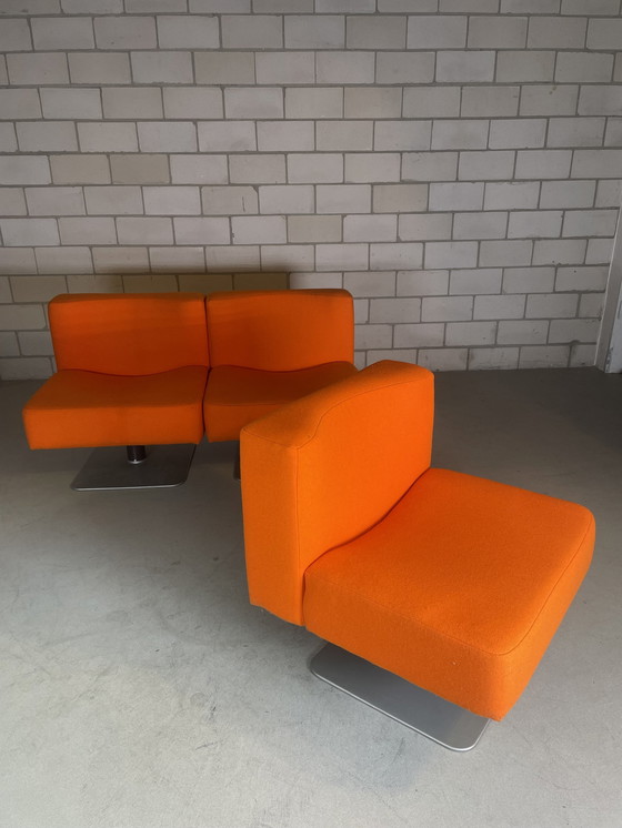 Image 1 of Mauser System 350 Lounge Sofa By Herbert Hirche