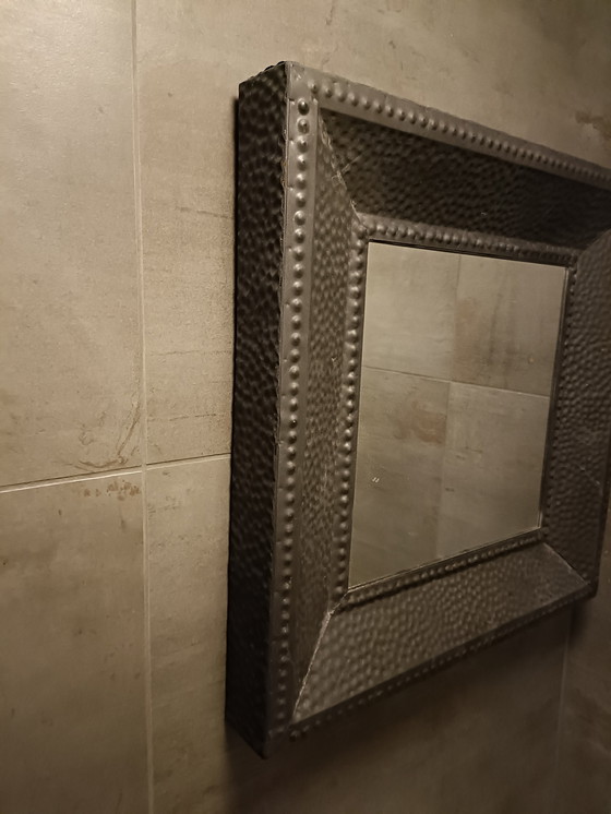 Image 1 of Miroir en métal noir