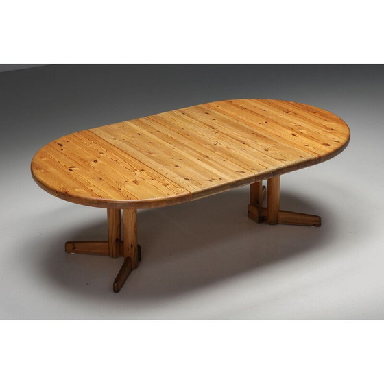 Image 1 of Table de salle à manger extensible vintage par Rainer Daumiller, Danemark 1970