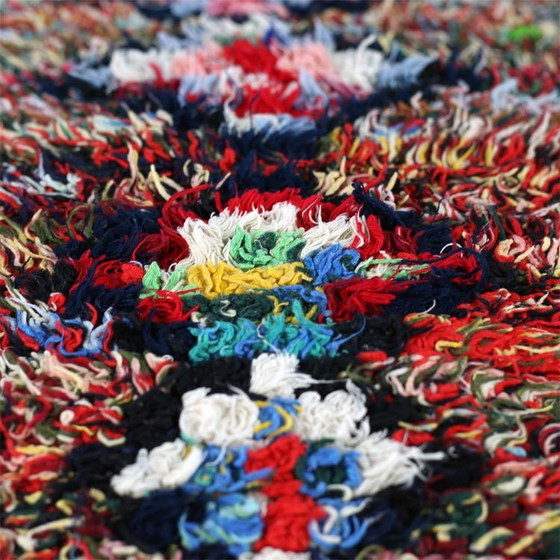 Image 1 of Coussin de sol berbère marocain Pouf, pièce unique, fait main