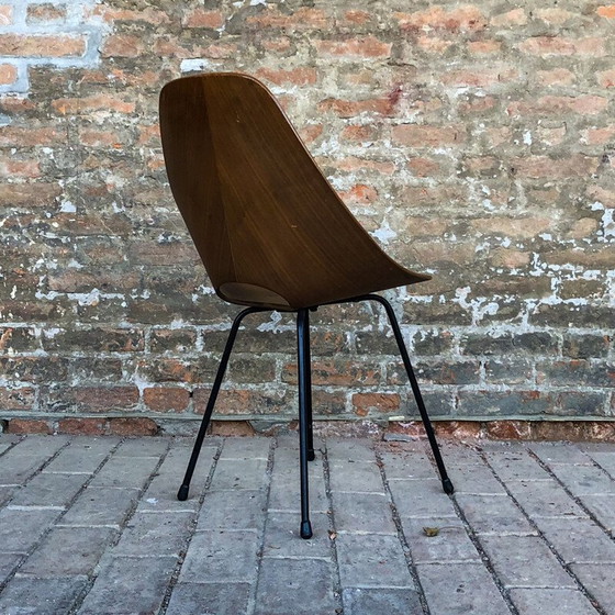 Image 1 of Ensemble de salle à manger Medea en teck du Mid Century par Vittorio Nobili pour Fratelli Tagliabue, 1956
