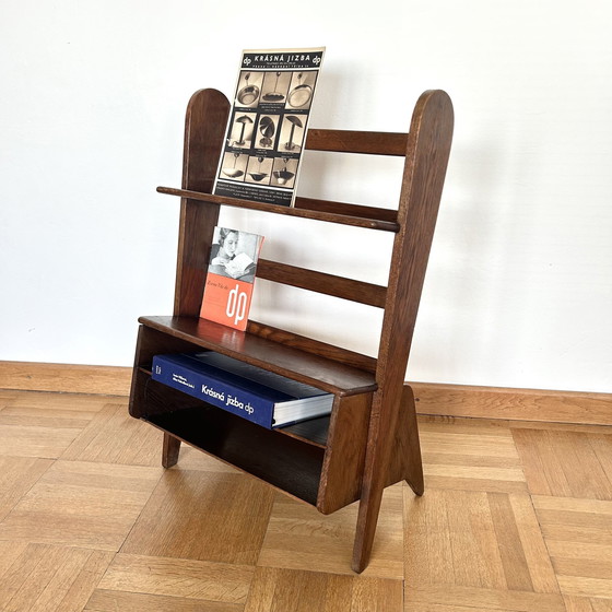 Image 1 of Bibliothèque à main/portable par A. Boček pour Krásná Jizba