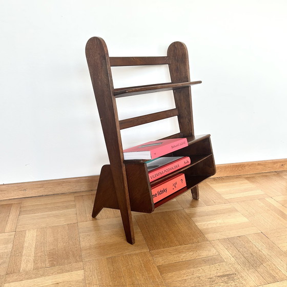 Image 1 of Bibliothèque à main/portable par A. Boček pour Krásná Jizba
