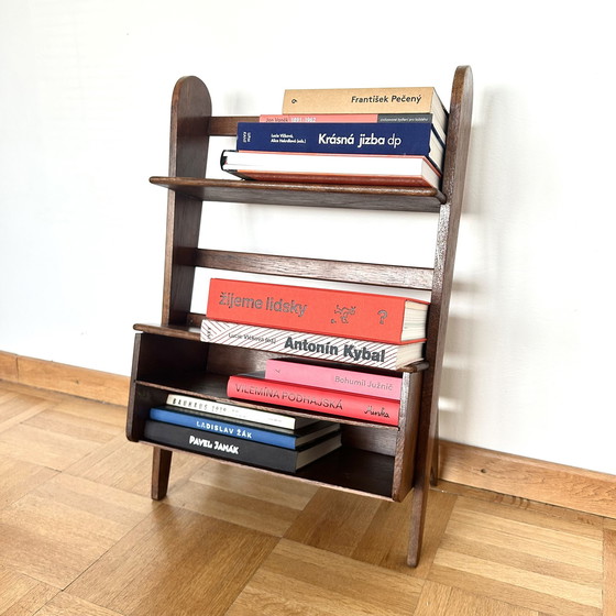 Image 1 of Bibliothèque à main/portable par A. Boček pour Krásná Jizba