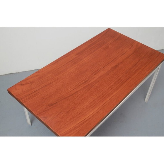 Image 1 of Table basse vintage en teck et métal, années 1960