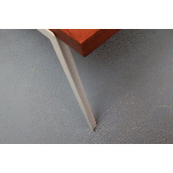 Image 1 of Table basse vintage en teck et métal, années 1960