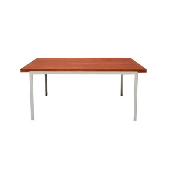 Image 1 of Table basse vintage en teck et métal, années 1960