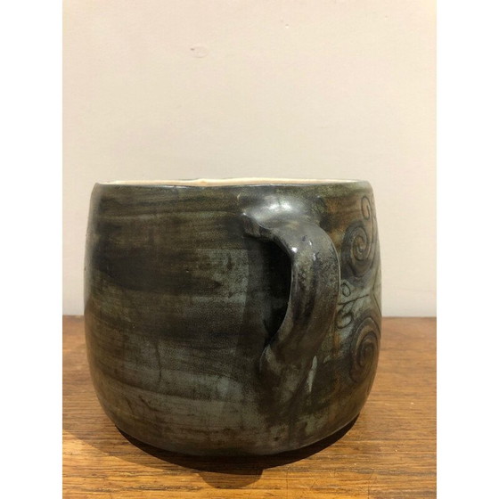 Image 1 of Pot en céramique vintage de Jean de Lespinasse, 1950