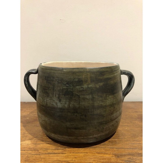 Image 1 of Pot en céramique vintage de Jean de Lespinasse, 1950
