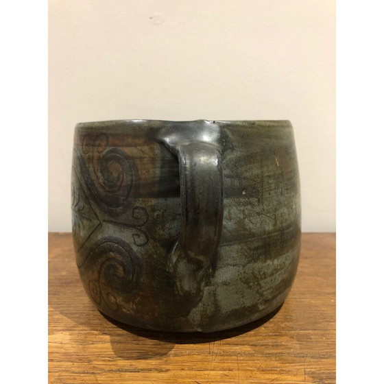 Image 1 of Pot en céramique vintage de Jean de Lespinasse, 1950