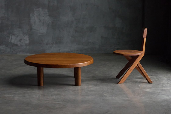 Image 1 of Table basse T02M par Pierre Chapo, France, années 1960