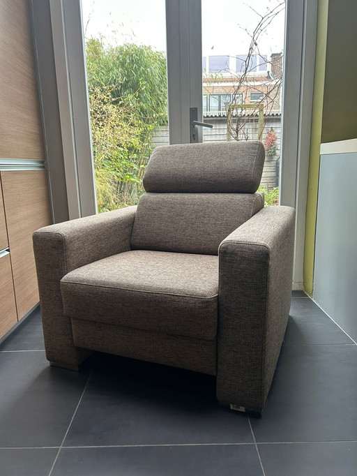 Fauteuil inclinable Inhouse avec appui-tête réglable