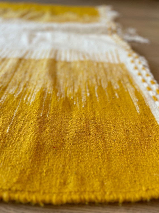 Image 1 of Tapis 100% Laine, Tissé À La Main