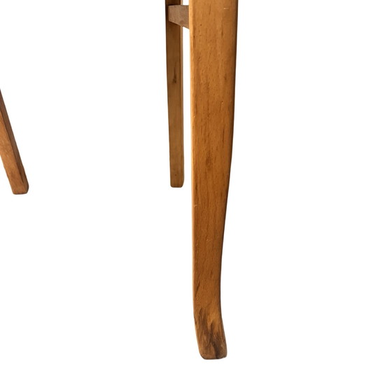 Image 1 of Chaise tapissée, après rénovation, Pologne, années 1950.