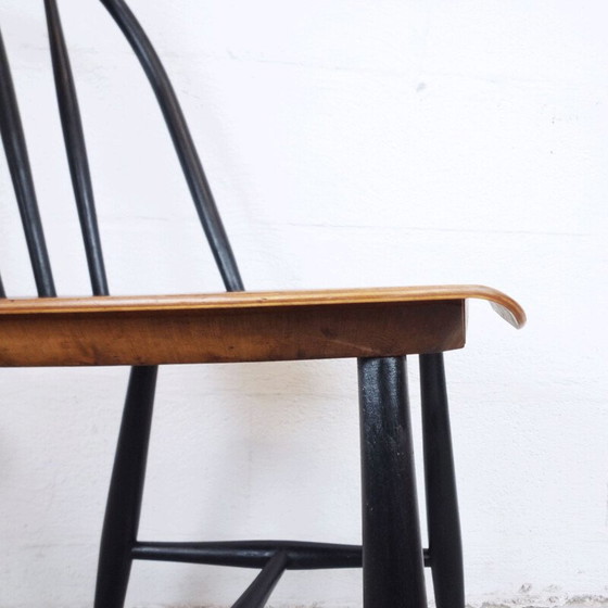 Image 1 of Chaise vintage Pinnstol de Nesto et Nässjö en teck et bouleau 1960