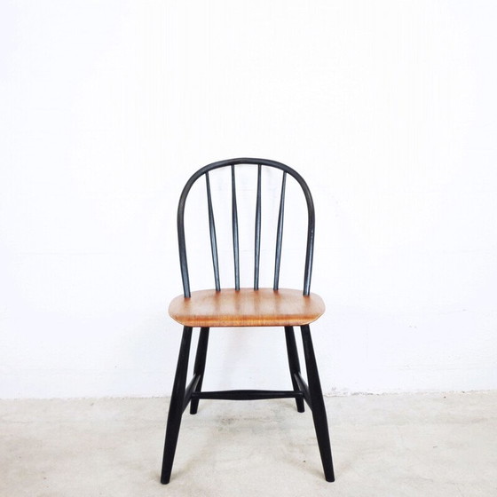 Image 1 of Chaise vintage Pinnstol de Nesto et Nässjö en teck et bouleau 1960