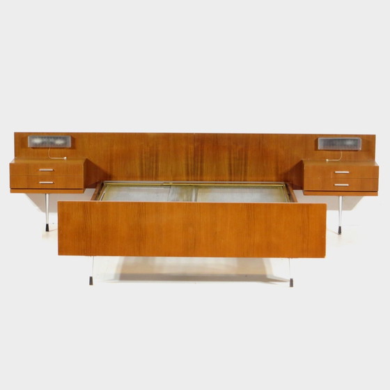 Image 1 of Ensemble de chambre à coucher à deux lits Mid Century, 1960s