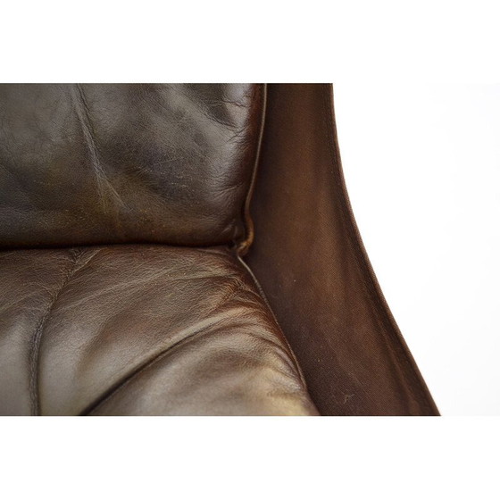 Image 1 of Fauteuil Falcon en contreplaqué de Sigurd Ressell pour Vatne Møbler, Norvège 1970