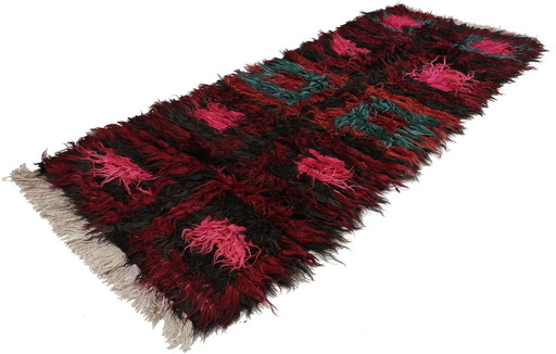 Designer Tissé à la main Kilim Moderne Et Plante Couleur Naturelle - Kilim - 282 cm - 108 cm - Zottel Kelim