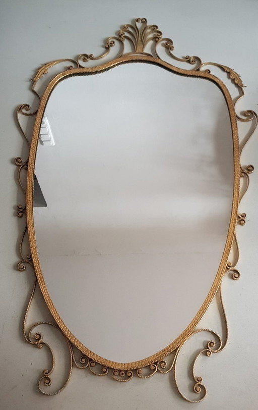 Miroir italien de Pier Luigi Colli, 1950S