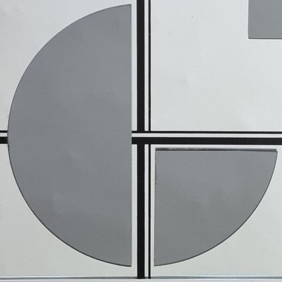 Image 1 of Miroir vintage par Guy Loriot, France 1980