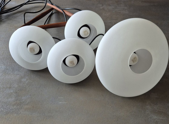 Image 1 of Lampe pendante scandinave avec 4 calices