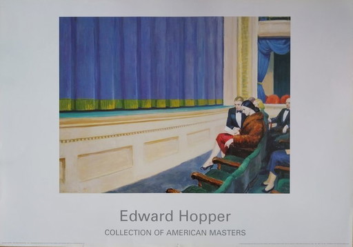 Edward Hopper (d'après) - 1 affiche grand format