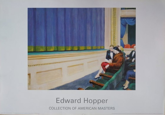 Image 1 of Edward Hopper (d'après) - 1 affiche grand format