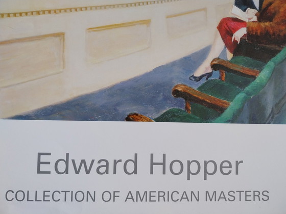 Image 1 of Edward Hopper (d'après) - 1 affiche grand format