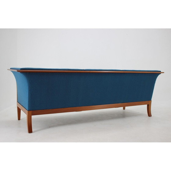 Image 1 of Canapé 3 places vintage en acajou par Frits Henningsen, Danemark 1940