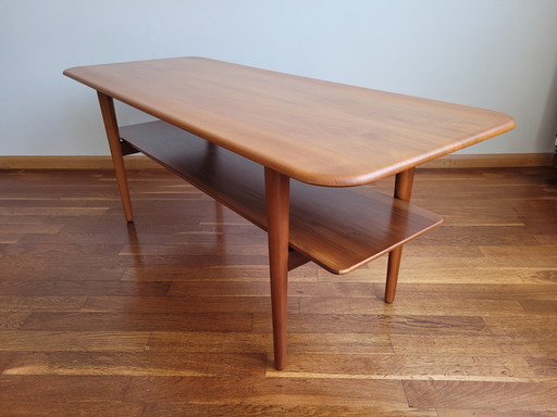 Table basse Poly-Z au design du milieu du siècle