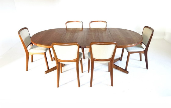 Image 1 of Table à manger danoise extensible '60