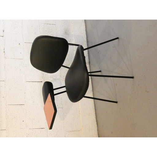 Chaise d'écriture vintage par Olivetti Arredamenti Metallici, 1950