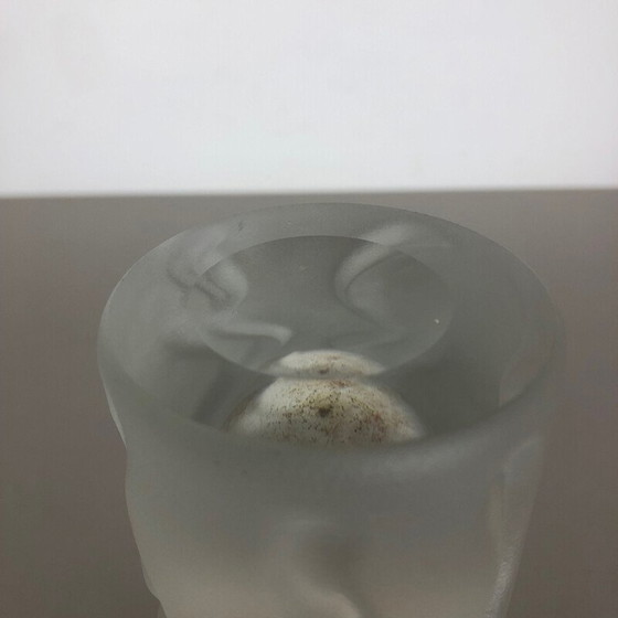 Image 1 of Vase vintage en verre soufflé à la bouche par Peill et Putzler, Allemagne 1970