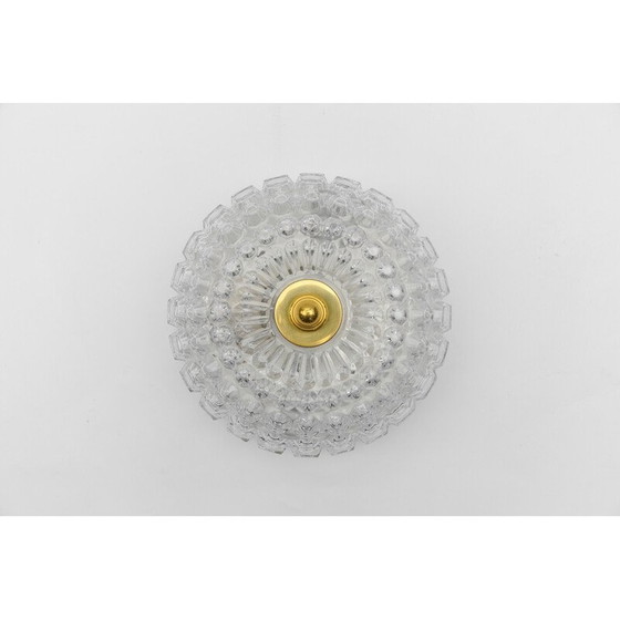 Image 1 of Plafonnier en verre vintage pour Limburg, Allemagne 1960
