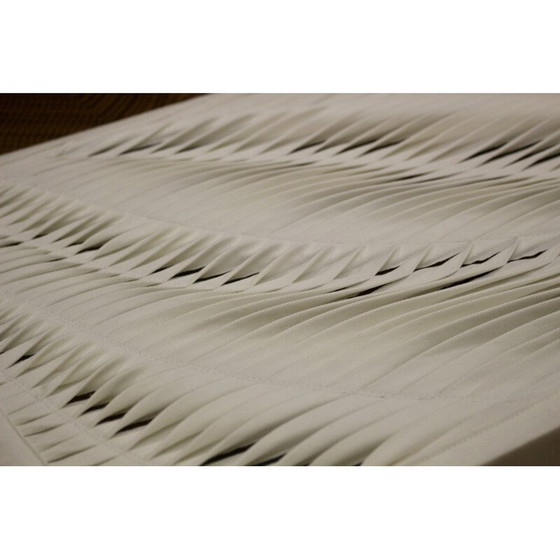 Image 1 of Peinture contemporaine vintage texturée avec effet de vague