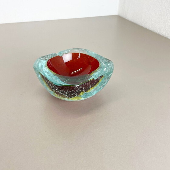 Image 1 of Cendrier vintage en verre de Murano, Italie, années 1970