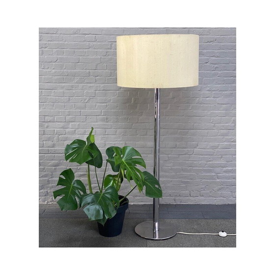 Image 1 of Lampadaire vintage chromé