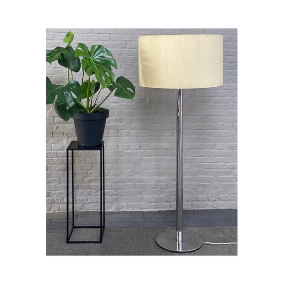Image 1 of Lampadaire vintage chromé